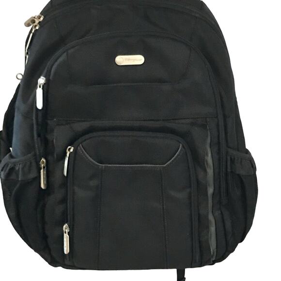 Targus Black Canvas Backpack - Picture 2 of 9